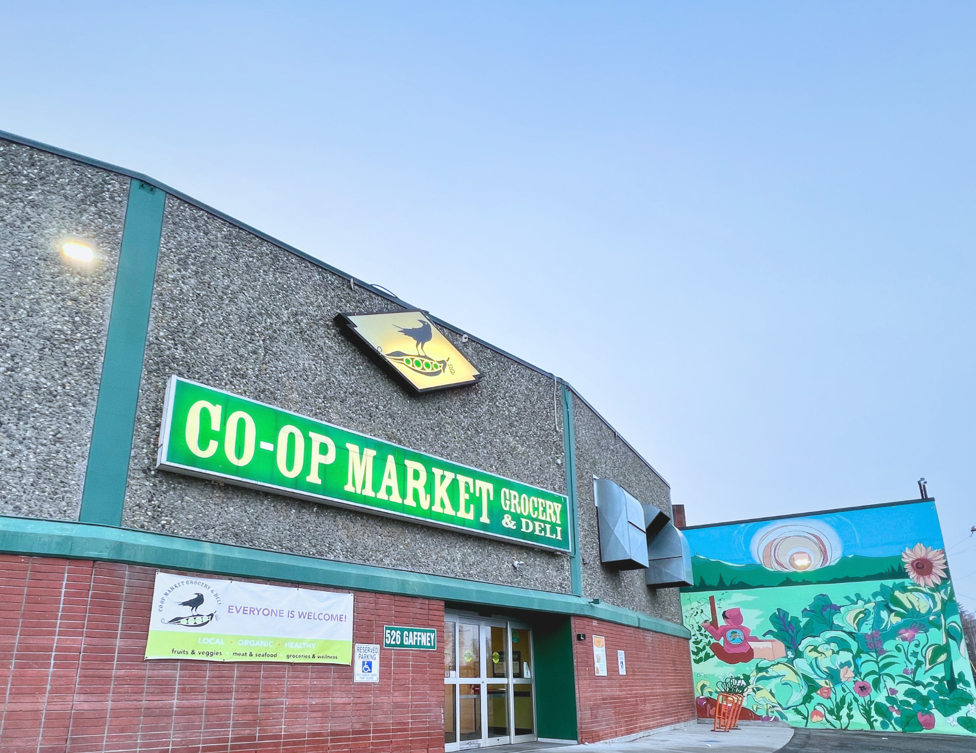Co-op Market storefront in Fairbanks
